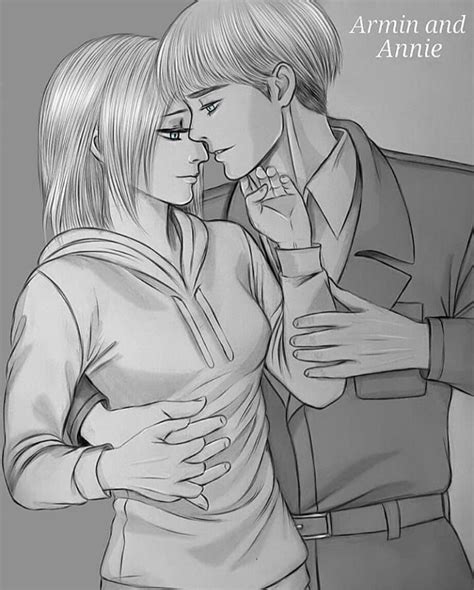 Pin By Catrin Ward On Armin X Annie In 2020 Attack On Titan Armin