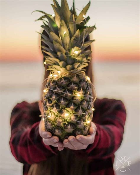Pineapple crown food pick, donut pineapple, flamingo pineapple topper, tropical theme summer 39 gorgeous beach wedding decoration ideas | wedding forward. Pineapples Are the New Christmas Trees | Coastal christmas ...