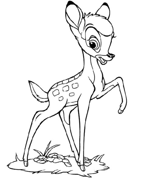 Bambi Coloring Pages To Download And Print For Free