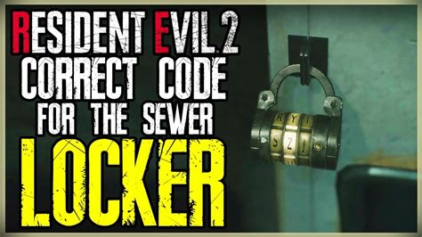 Located in the safety deposit room, grab the film roll by keying in the proper code to unlock the locker its sealed in. WHAT IS THE SEWER LOCKER CODE - HOW TO OPEN THE LOCKER ...