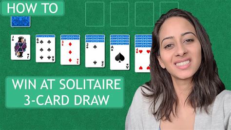 How To Win Solitaire 3 Card Draw Youtube