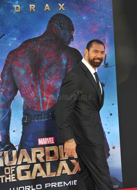 Dave Bautista Editorial Image Image Of Guardians Style 173810335