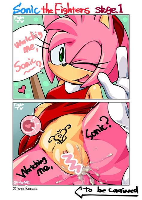 Rule 34 Amy Rose Anthro Bottomless Breasts Censored Cum Cum In Pussy