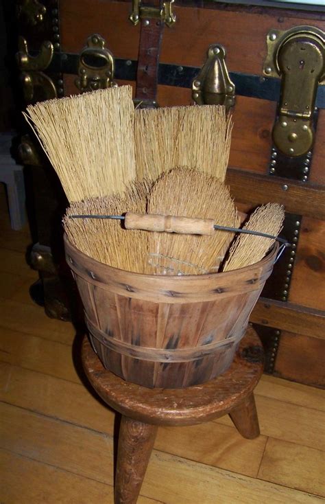 Whisk Brooms Love These Whisk Broom Antique Bucket Brooms And Brushes