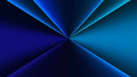 Blue Dark Light Formation 4k Wallpaperhd Abstract Wallpapers4k