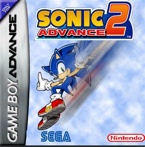 Sonic Advance 2 Game Boy Advance Box Art Cover By Amanwithaplan