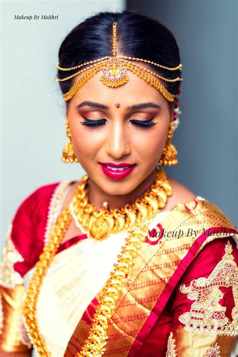 Deepashrees Traditional South Indian Bridal Look Shes Looking Super