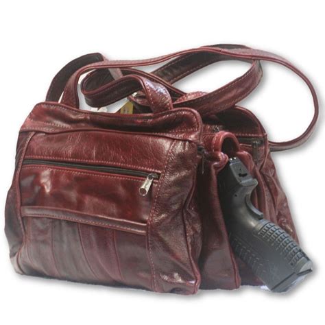 Leather Concealed Carry Handbag 1 Concealed Carry Handbags Concealed