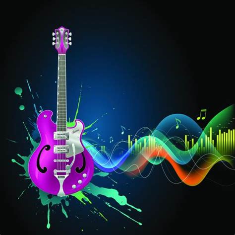 15 Cool Music Designs Images Colorful Music Cool Abstract Music
