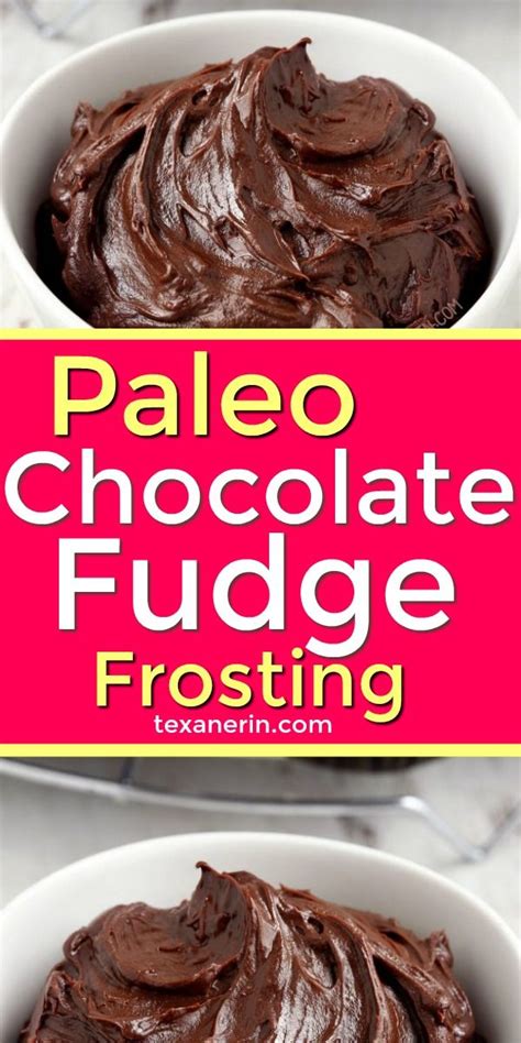 Paleo Vegan Chocolate Fudge Frosting Dairy Free Gluten Free