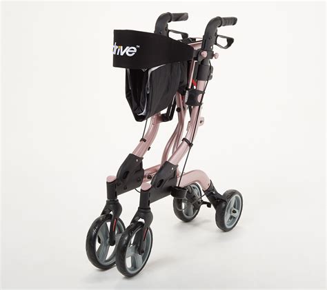 Drive Medical Foldable Lightweight Rollator With Light