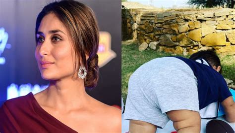 Kareena Kapoor Shares Little Jehs Passion For Yoga In New Snap See Photo