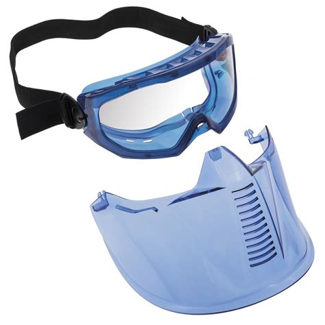 Safety Goggles With Detachable Face Shield