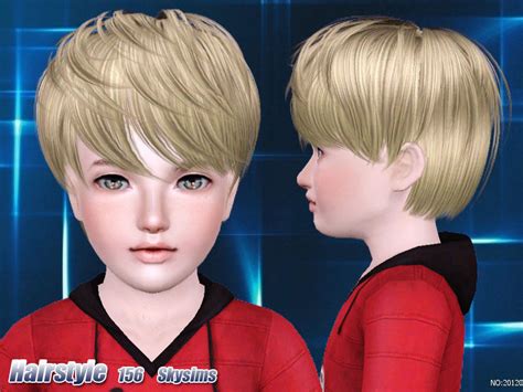 Skysims Hair 156 Created For The Sims 3 Male Emily Cc Finds