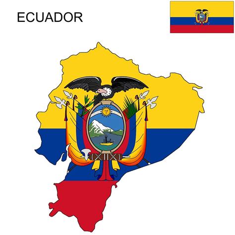 Ecuador Flag Map And Meaning Mappr
