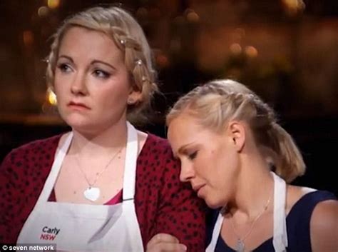 My Kitchen Rules Contestants Carly And Tresne Ditched Kitchen For Microwave Daily Mail Online