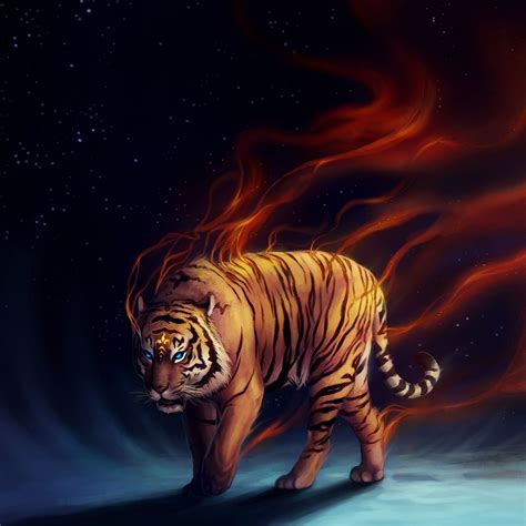Really Cool Tiger Art Animals Pinterest El Tigre Animales