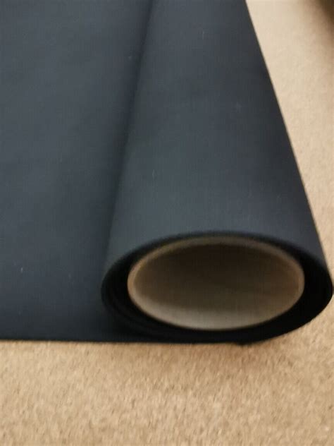 Adhesive Backed Black Neoprene Sponge Foam Rubber Sheet 2mm 12mm Thick