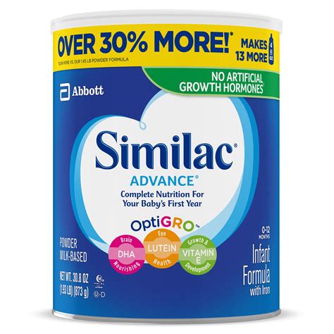Similac® Advance® Infant Formula With Iron Powder 308 Ounce Can