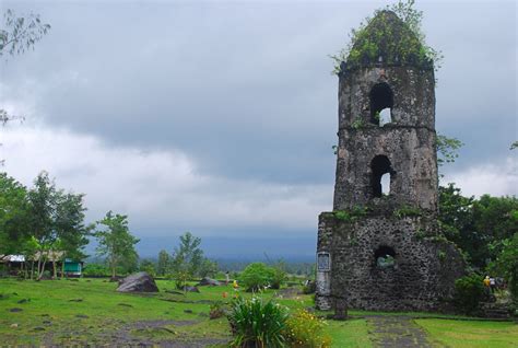 Haunting Tale Of Cagsawa Ruins Albay Nomadic Experiences
