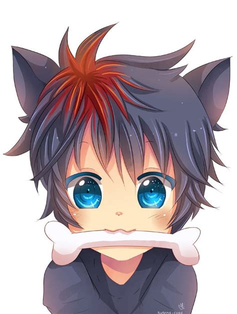 28 Best Cute Anime Boy Neko Ears Images On Pinterest
