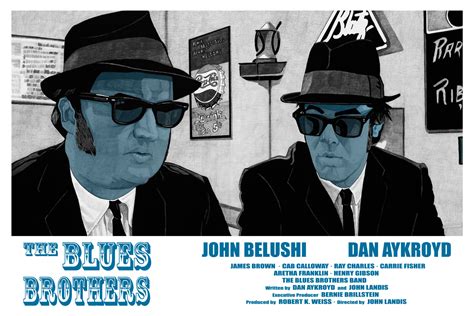 The Blues Brothers Regular Version Carles Ganya Posterspy