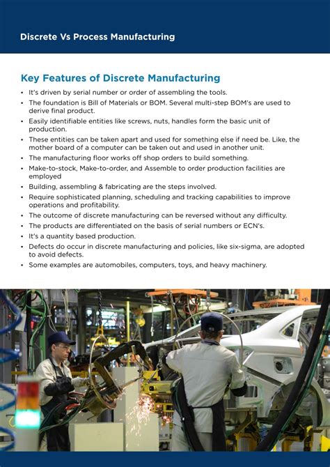 Ppt What Makes Discrete Manufacturing Different From Process