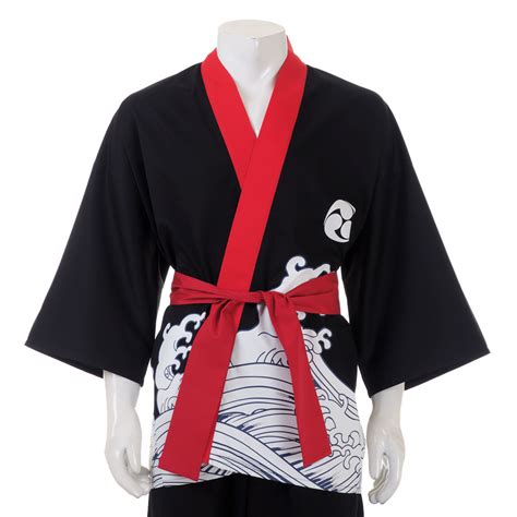 Our Featured Products Unisex Japanese Happi Haori Kimono Sushi Chef