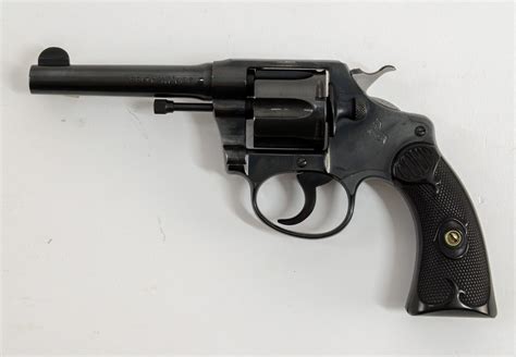 Sold Price Colt 1917 Police Positive 38 Revolver October 6 0119 1