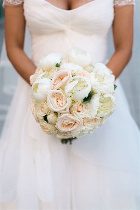 Pale Pink And Cream Rose Bouquet Elizabeth Anne Designs The Wedding Blog