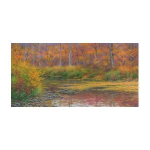 Autumn Symphony Painting By Barry Debaun Fine Art America