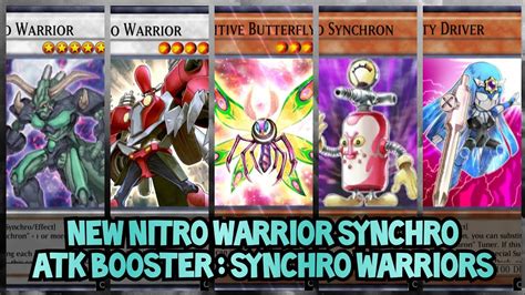 New Nitro Warrior Synchro Otk Turbo Duel Yu Gi Oh Duel Links Youtube