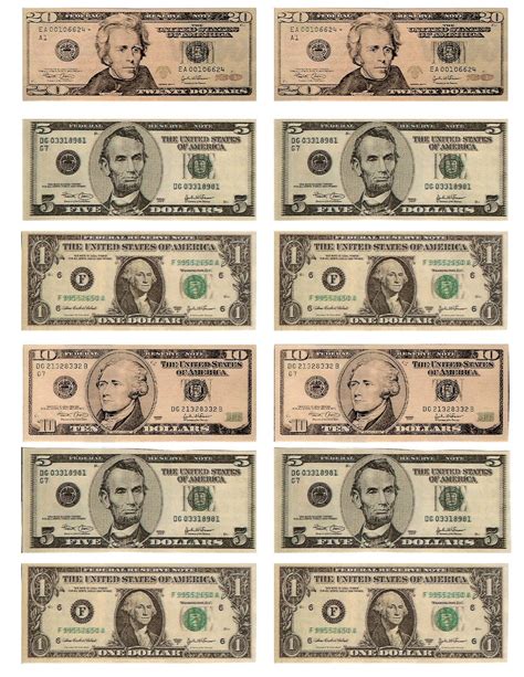 Nothing is more exciting to a child than their own picture. Free Printable Fake Money That Looks Real | Free Printable