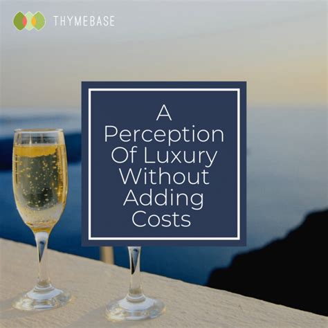 Create A Perception Of Luxury Without Adding Costs To Your Events