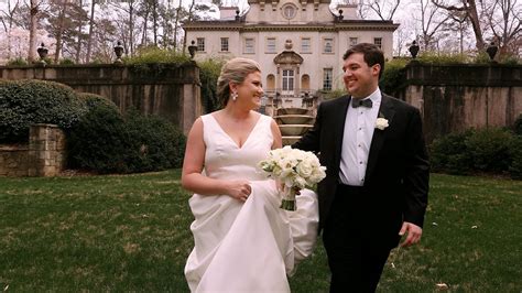 Mom Sets Up Bride And Groom Swan House Atlanta Wedding Youtube