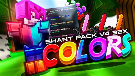 Shant Pack V4 32x Colors Minecraft Texture Pack Arsel Youtube