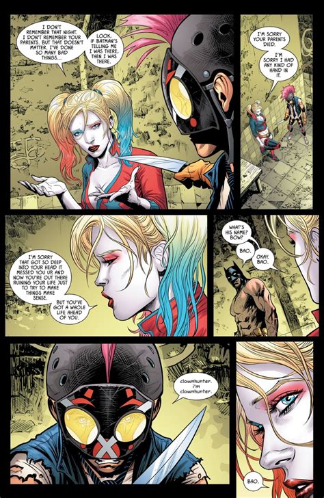 Clownhunter Tries To Kill Harley Quinn Comicnewbies