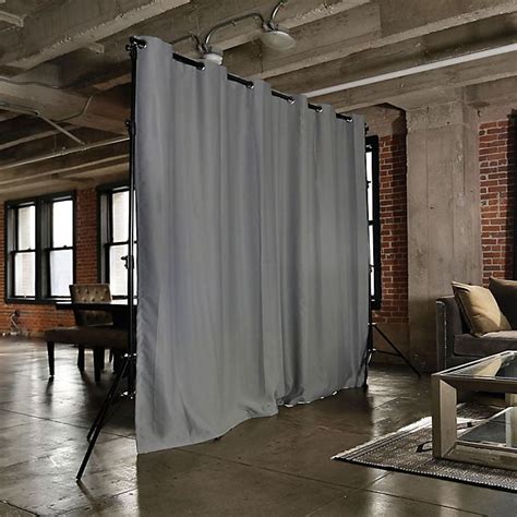 Roomdividersnow Large Freestanding Room Divider Kit A With 8 Foot