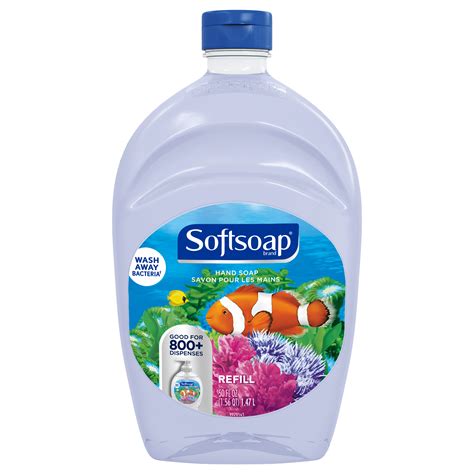 Softsoap Liquid Hand Soap Refill Aquarium 50 Oz