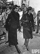 Jacqueline Kennedy Onassis and her sister Janet Auchincloss Rutherfurd ...