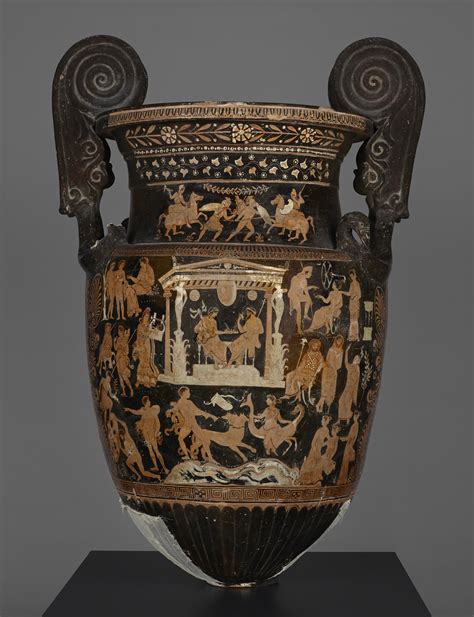 Ancient Vase Presents A Whos Who Of The Underworld Getty Iris