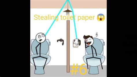 Stealing Toilet Paper Theif Puzzle Gameplay YouTube