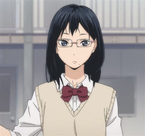 Kiyoko Shimizu Anime Character With Glasses