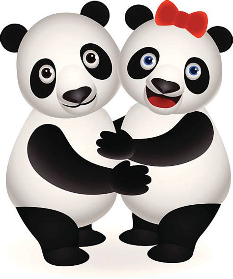 160 Two Pandas Illustrations Royalty Free Vector Graphics And Clip Art