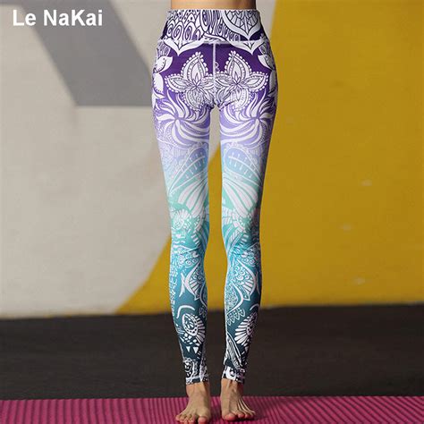 Ornamental Maya Print Yoga Leggings For Women Stunning Beautiful Yoga