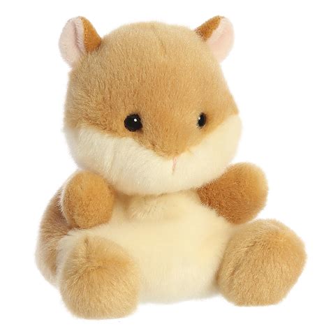 Aurora Palm Pals 5 Happy Hamster Cuddly Hamster Soft Toy