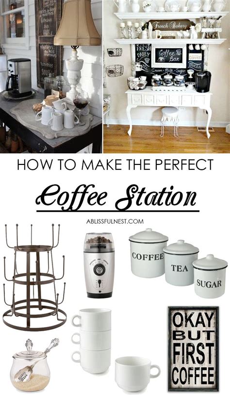 How To Create Your Own Coffee Bar At Home Coffee Bar Design Home