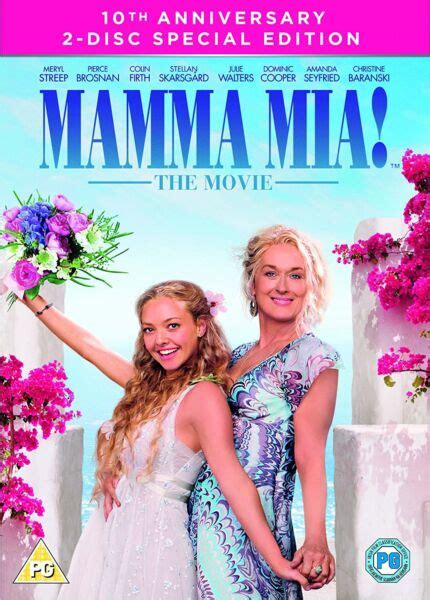 mamma mia the movie dvd 10th anniversary 2 disc special edition for sale online ebay