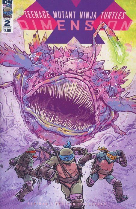 Teenage Mutant Ninja Turtles Dimension X 2b Idw Publishing