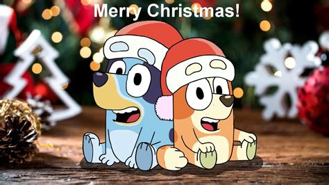 Merry Christmas Everyone From Bluey And Bingo Bluey Youtube